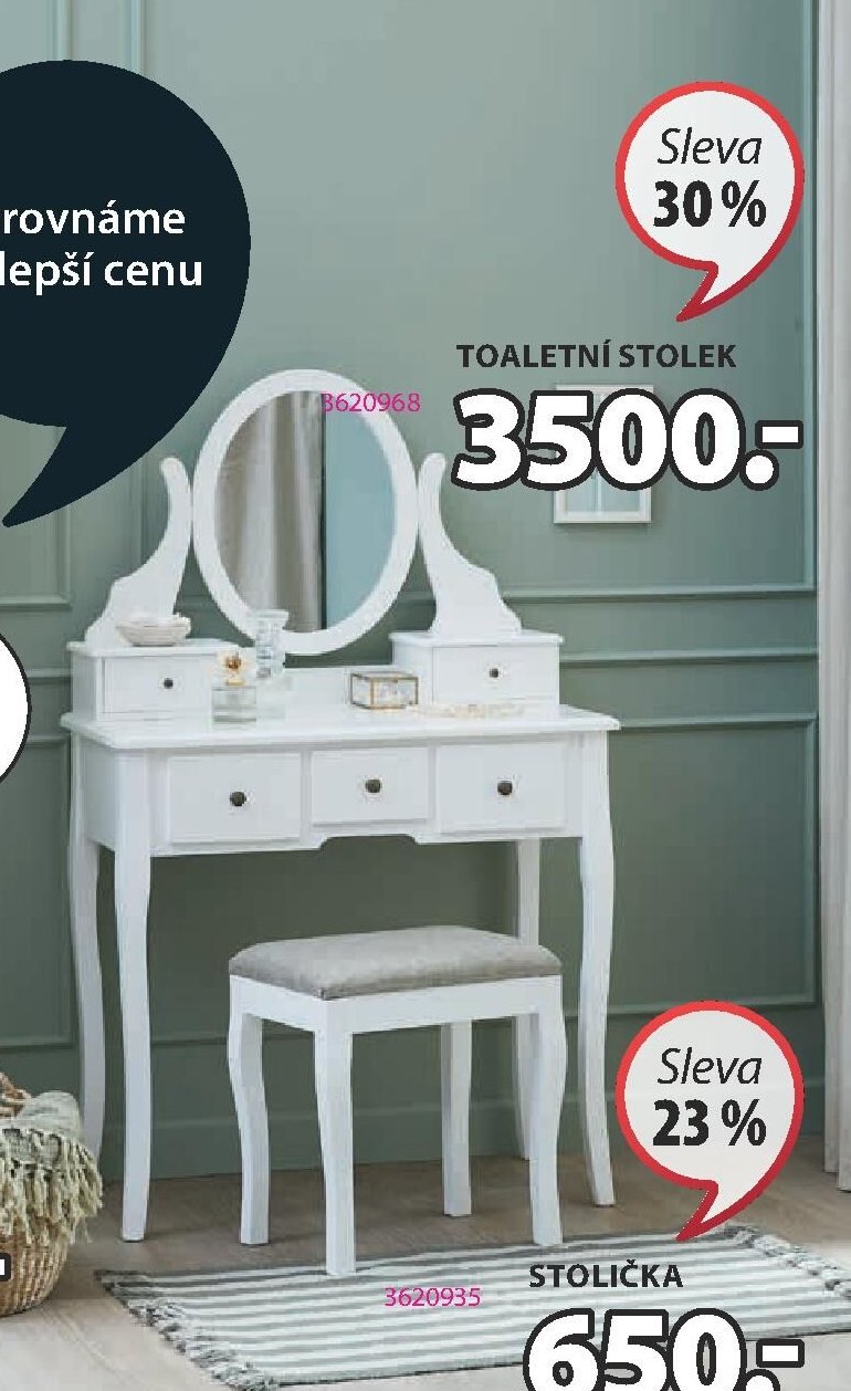 Toaletní stolek MALLING