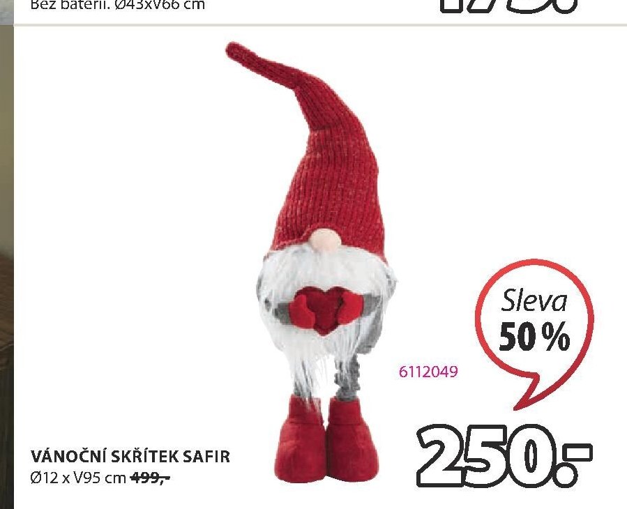 VÁNOČNÍ SKŘÍTEK SAFIR