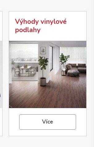 Výhody vinylové podlahy