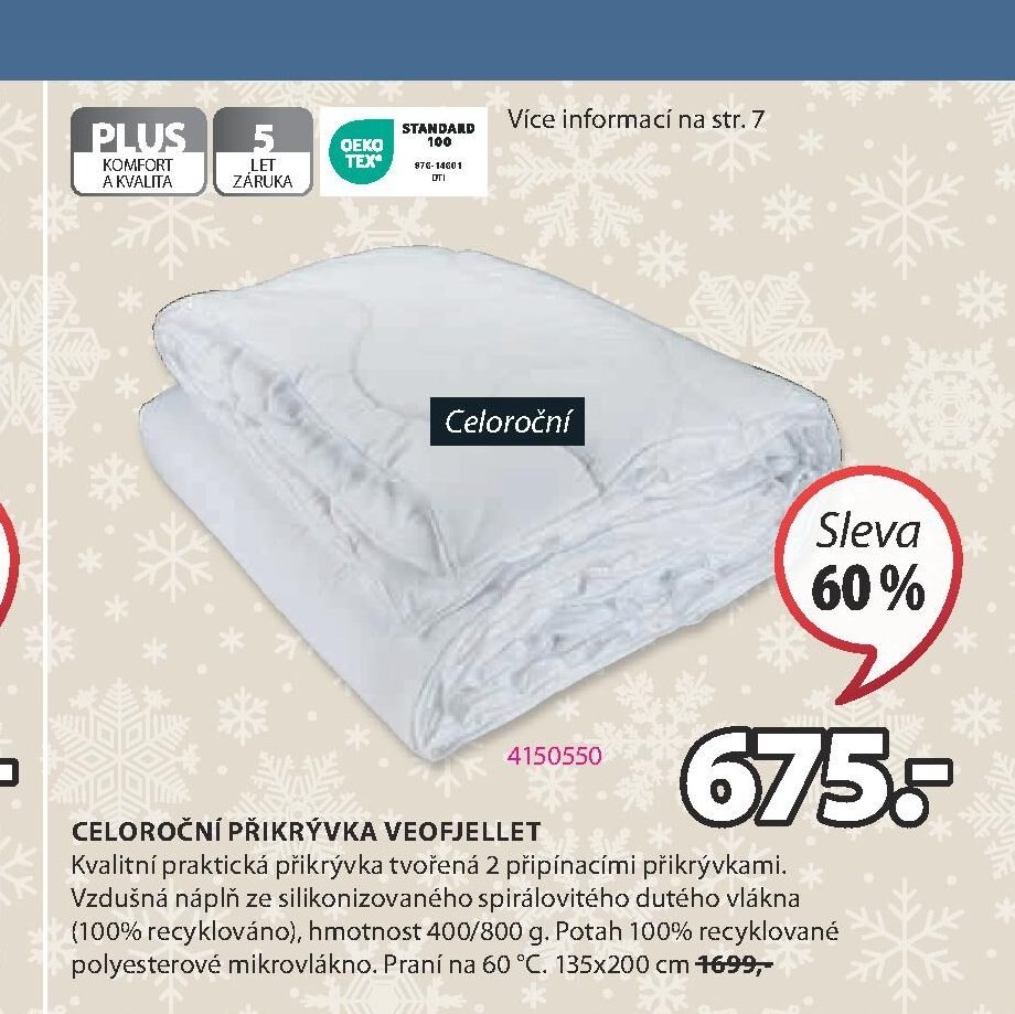 CELOROČNÍ PŘIKRÝVKA VEOFJELLET