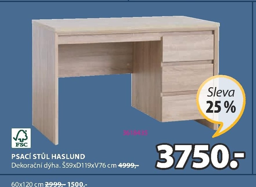 PSACÍ STŮL HASLUND