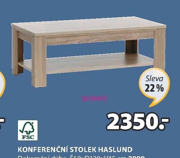 KONFERENČNÍ STOLEK HASLUND