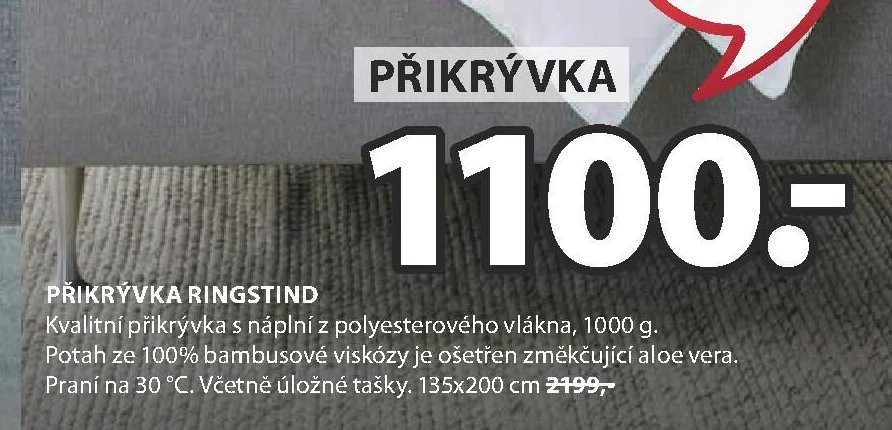 PŘIKRÝVKA RINGSTIND
