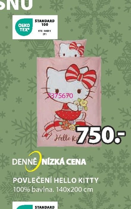 Povlečení Hello Kitty