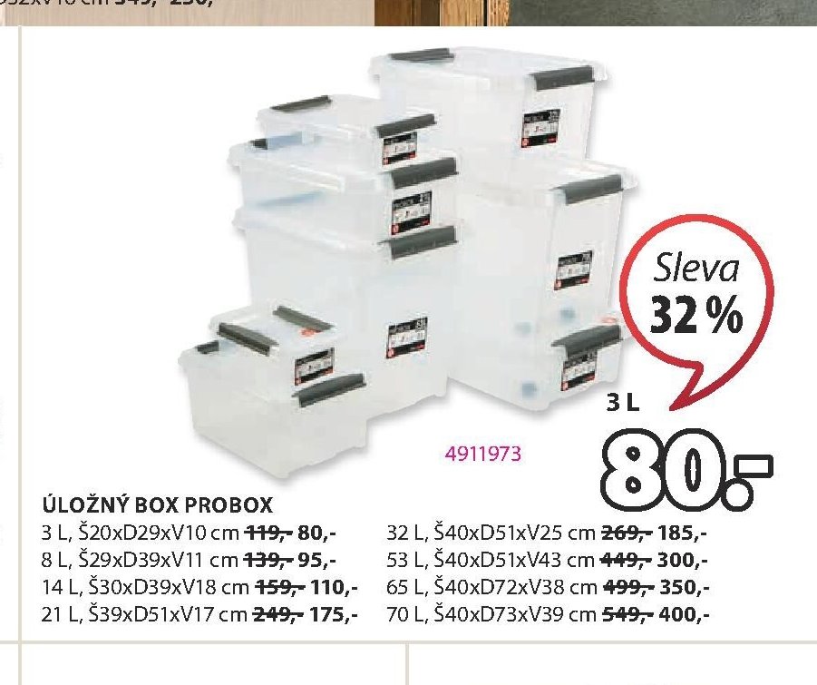 ÚLOŽNÝ BOX PROBOX