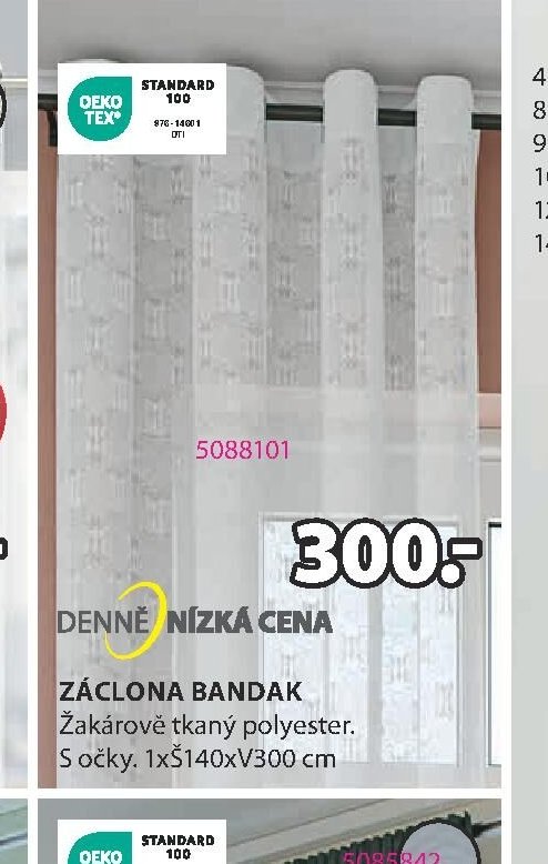 ZÁCLONA BANDAK