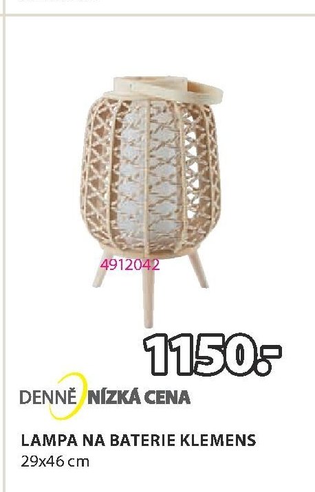 LAMPA NA BATERIE KLEMENS