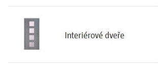 Interiérové dveře