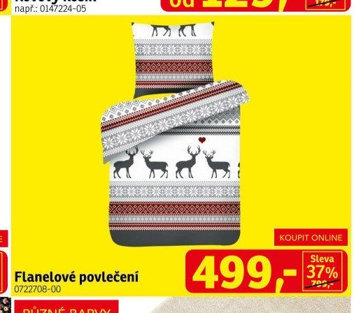 Flanelové povlečení