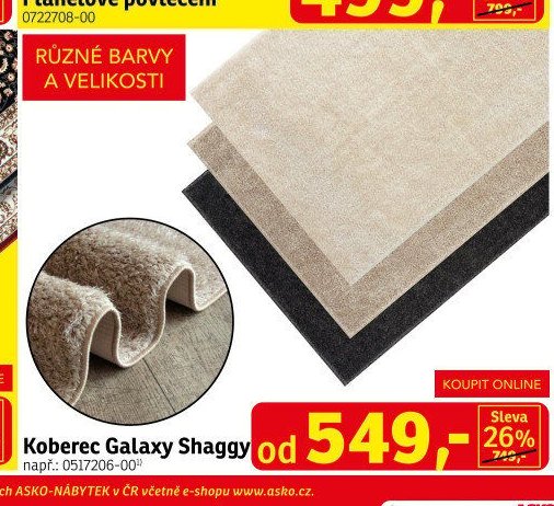 Koberec Galaxy Shaggy