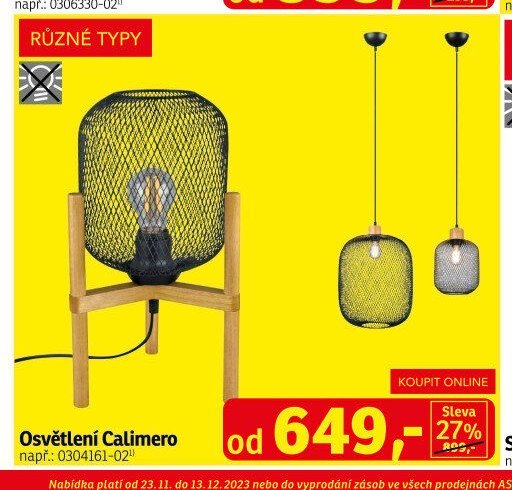 Osvětlení Calimero