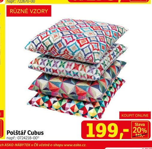 Polštář Cubus