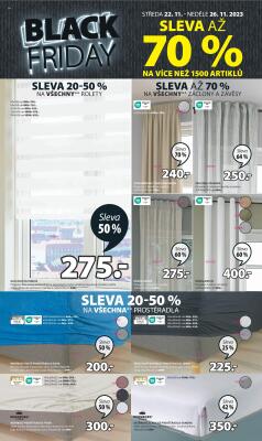 akční leták Jysk 22.11.2023-26.11.2023