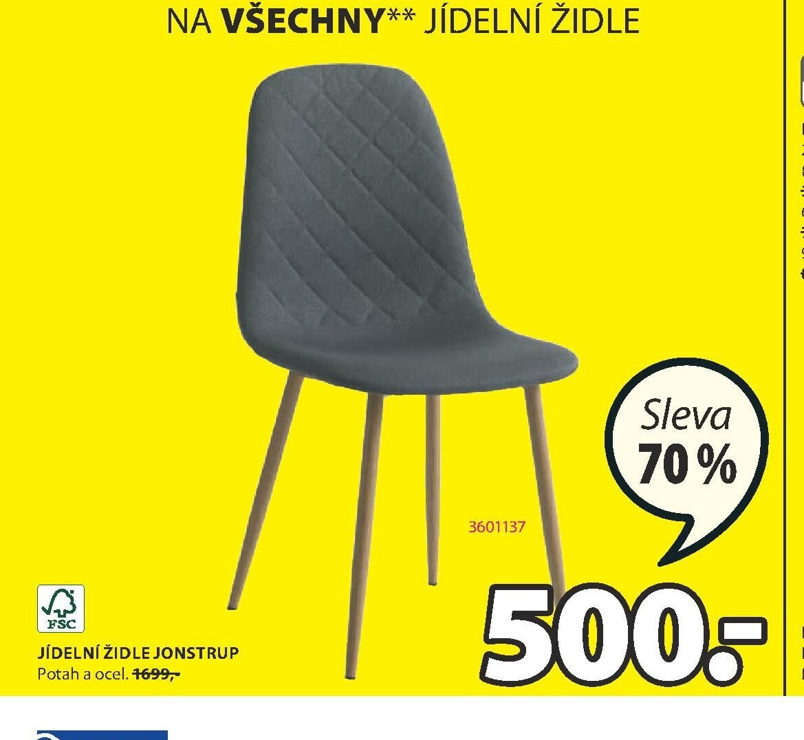 JÍDELNÍ ŽIDLE JONSTRUP
