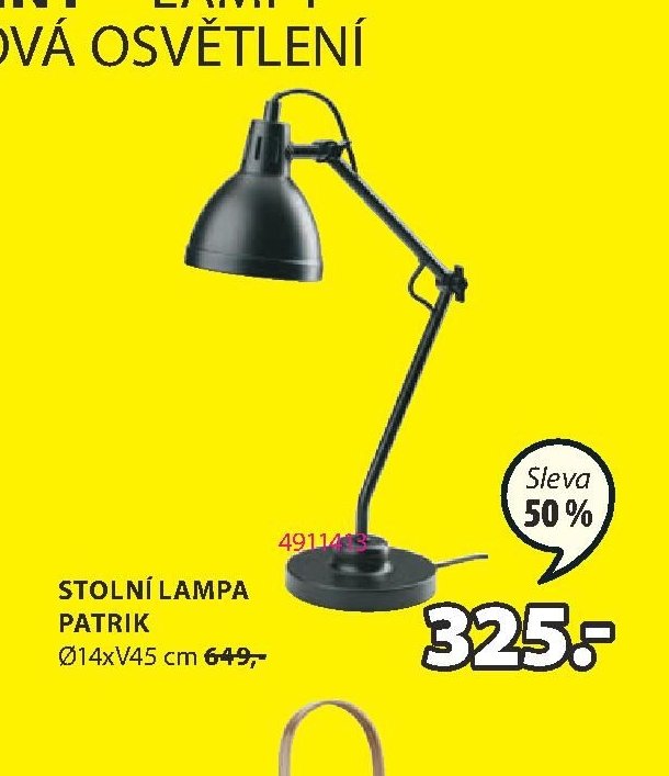 Stolní lampa Patrik