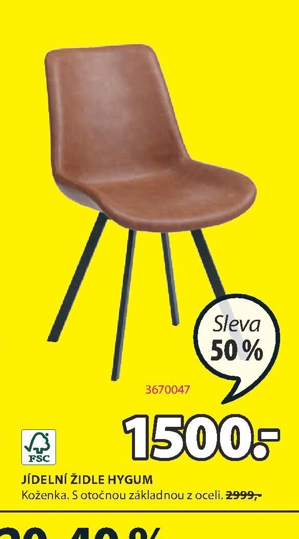 JÍDELNÍ ŽIDLE HYGUM