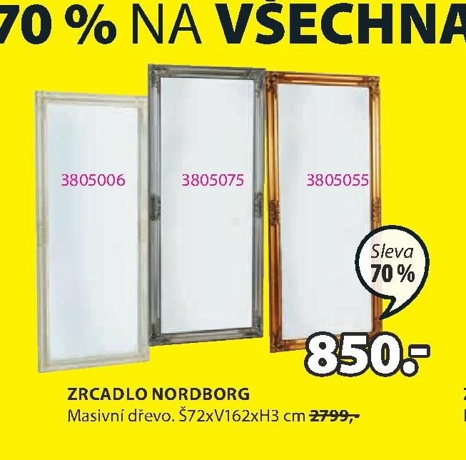 ZRCADLO NORDBORG