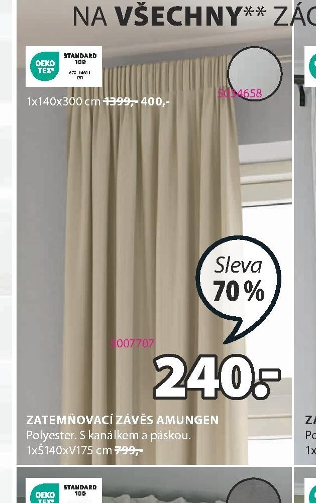 ZATEMŇOVACÍ ZÁVĚS AMUNGEN