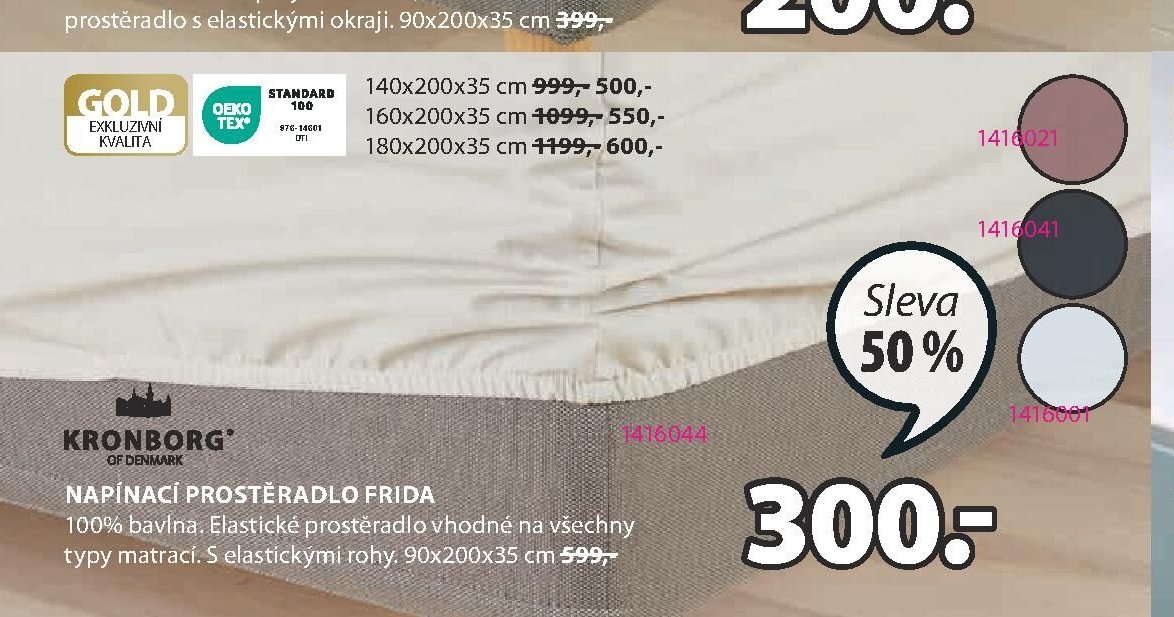 NAPÍNACÍ PROSTĚRADLO FRIDA