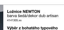 Ložnice NEWTON