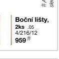 Boční lišty