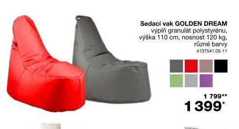 Sedací vak GOLDEN DREAM
