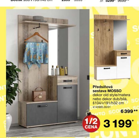 Předsíňová sestava MOSSO