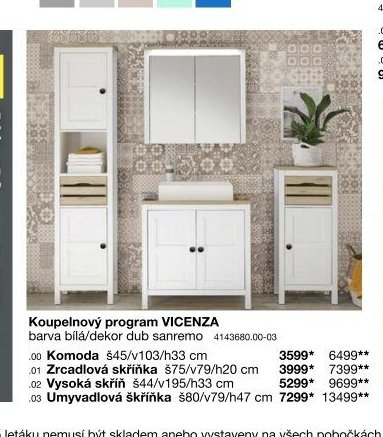 Koupelnový program VICENZA