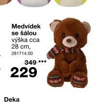 Medvídek se šálou