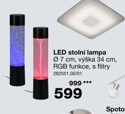 LED stolní lampa RGB