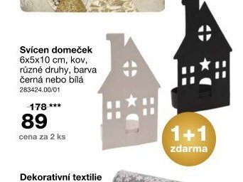 Svícen domeček