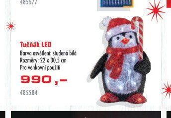Tučňák LED