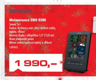 Meteostanice SWS 9300