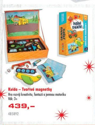 Kvido - Tvořivé magnetky