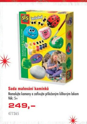 Sada malování kamínků