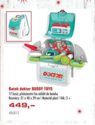 Batoh doktor BUDDY TOYS