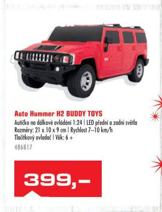Auto Hummer H2 BUDDY TOYS