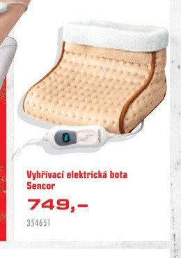 Vyhřívací elektrická bota Sencor