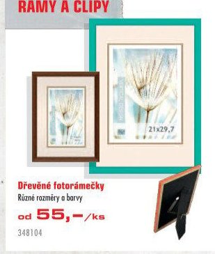 Dřevěné fotorámečky