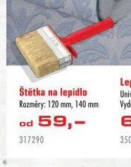 Štětka na lepidlo
