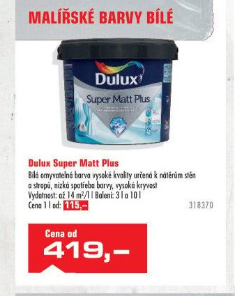 Dulux Super Matt Plus