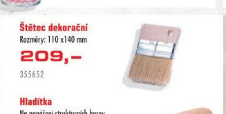 Štětec dekorační