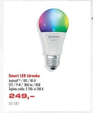 Smart LED žárovka