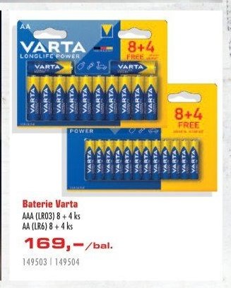 Baterie Varta