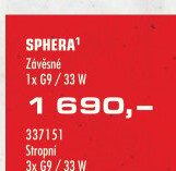 SPHERA, Závěsné