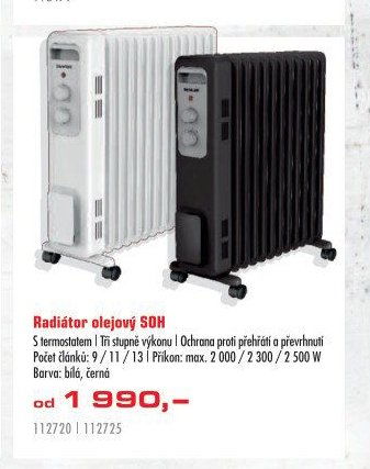 Radiátor olejový SOH