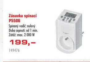 Zásuvka spínací P5506