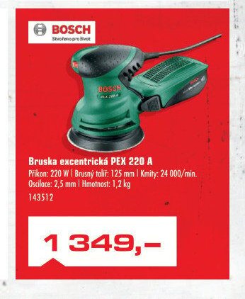 Bruska excentrická PEX 220 A