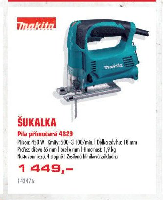 Pila přímočará 4329