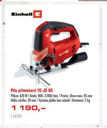 Pila přímočará TC-JS 85